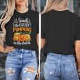 Teacher Halloween Pre-K Teacher Kindergarten Cutest Pumpkins Women's T-Shirt, funny design Teacher Halloween Pre-K Teacher Kindergarten Cutest Pumpkins Women's T-Shirt, funny design