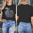 This Teacher Loves Her Police Officer Wife Saying Women's T-Shirt, funny design