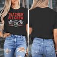Teacher Pit Crew Race Car Driver Costume Men Women Kids Women's T-Shirt, funny design Teacher Pit Crew Race Car Driver Costume Men Women Kids Women's T-Shirt, funny design
