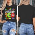 My Teacher Survived 100 Days Of Me 100 Days Of School Women's T-Shirt, funny design My Teacher Survived 100 Days Of Me 100 Days Of School Women's T-Shirt, funny design