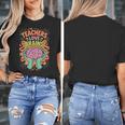 Teacher Teachers Love Brains Halloween Men Women Women's T-Shirt, funny design