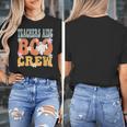 Teachers Aide Boo Crew Ghost Groovy Halloween For Women Women's T-Shirt, funny design Teachers Aide Boo Crew Ghost Groovy Halloween For Women Women's T-Shirt, funny design