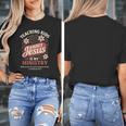 Teaching Kids About Jesus Is My Ministry Christian Teacher Women's T-Shirt, funny design