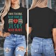 Teaching In My Veins Jesus In My Heart God Christian Teacher Women's T-Shirt, funny design