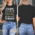 Team Music Teacher Camo Teacher Student Back To School Women's T-Shirt, funny design Team Music Teacher Camo Teacher Student Back To School Women's T-Shirt, funny design