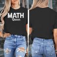 TeeArt Math Mathematics Queen Math Teacher Women's T-Shirt, funny design TeeArt Math Mathematics Queen Math Teacher Women's T-Shirt, funny design