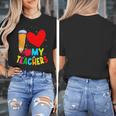 Teens Graduation I Heart My Teachers I Love My Teachers Women's T-Shirt, funny design Teens Graduation I Heart My Teachers I Love My Teachers Women's T-Shirt, funny design