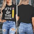 Lets Do This Test Day State Testing Teacher Motivational Women's T-Shirt, funny design Lets Do This Test Day State Testing Teacher Motivational Women's T-Shirt, funny design