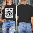 Test Day Stressed Cat Teacher Student Kids Testing Day Women's T-Shirt, funny design