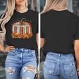 Thanksgiving Book Pumpkin Reading Teachers Fall Lovers Boys Women's T-Shirt, funny design