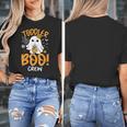 Toddler Boo Crew Babysitters Daycare Teacher Halloween Party Women's T-Shirt, funny design
