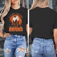 History Teachers Love Brains Halloween Teacher For Men Women Women's T-Shirt, History Teacher Gifts, funny design