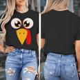 Turkey Face Halloween Costume Thanksgiving Teacher Nurse Women's T-Shirt, funny design Turkey Face Halloween Costume Thanksgiving Teacher Nurse Women's T-Shirt, funny design