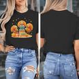 Turkey Read Books Reading Fall Thanksgiving Teacher Women's T-Shirt, funny design