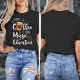 I Turn Coffee Into Music Education Music Teacher Women's T-Shirt, funny design I Turn Coffee Into Music Education Music Teacher Women's T-Shirt, funny design