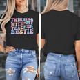 Twinning With My Teacher Bestie Teaching Partner Women's T-Shirt, funny design Twinning With My Teacher Bestie Teaching Partner Women's T-Shirt, funny design