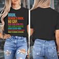 Vintage Bruh We Back No Cap Bruh We'Re Back Student Teacher Women's T-Shirt, funny design