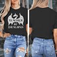 Vintage Teacher Of Dragons Quotes Teacher Student Women's T-Shirt, funny design Vintage Teacher Of Dragons Quotes Teacher Student Women's T-Shirt, funny design