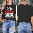 We Wear Red For Red Ribbon Week Awareness Mothers Teachers Women's T-Shirt, funny design We Wear Red For Red Ribbon Week Awareness Mothers Teachers Women's T-Shirt, funny design