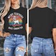 Weird Teachers Build Character Teacher Women's T-Shirt, funny design Weird Teachers Build Character Teacher Women's T-Shirt, funny design