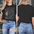 Wellness Wednesday Nurse Counselor Teacher Quotes Women's T-Shirt, funny design