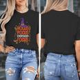 Witchy Halloween Hocus Pocus Everybody Focus Teacher Pumpkin Women's T-Shirt, funny design