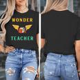 Wonder Teacher Instructor Professor Proud Literature Men Women Girls Kids T-Shirt Women's T-Shirt, funny design