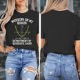 Working On My Quads Algebra Math Gym Teacher Women's T-Shirt, funny design