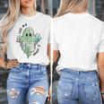AAC Ghost Tell Me About It Speech Pathology AAC Sped Teacher Women's T-Shirt, funny design AAC Ghost Tell Me About It Speech Pathology AAC Sped Teacher Women's T-Shirt, funny design