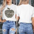 Apple Camoflauge Clothing Camo Student Teacher Cute School Women's T-Shirt, funny design