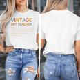 Art Teacher Definition Back To School First Day Women's T-Shirt, funny design