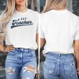 Art Teacher Men Women Cute Vintage Graphic Art Teacher Women's T-Shirt, funny design