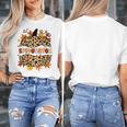 Autumn Fall SPED ED Teacher Thankful Grateful Pumpkin Retro Women's T-Shirt, funny design Autumn Fall SPED ED Teacher Thankful Grateful Pumpkin Retro Women's T-Shirt, funny design
