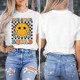 Behavior Squad Specialist Analyst Behavior Teacher Retro Women's T-Shirt, funny design