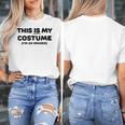 THIS IS MY COSTUME Eraser Teacher Halloween Costume Women's T-Shirt, funny design THIS IS MY COSTUME Eraser Teacher Halloween Costume Women's T-Shirt, funny design