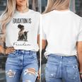 Education Is Freedom Teacher Books Black History Month Women's T-Shirt, History Teacher Gifts, funny design Education Is Freedom Teacher Books Black History Month Women's T-Shirt, History Teacher Gifts, funny design