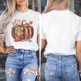 Fall Book Pumpkin Retro Reading Halloween Teacher Women's T-Shirt, funny design Fall Book Pumpkin Retro Reading Halloween Teacher Women's T-Shirt, funny design