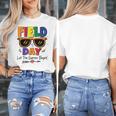 Field Day 2025 Let The Games Begin Kids Boys Girls Teachers Women's T-Shirt, funny design Field Day 2025 Let The Games Begin Kids Boys Girls Teachers Women's T-Shirt, funny design