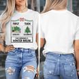 First Educate Then Celebrate Christmas Teacher Winter Break Women's T-Shirt, funny design First Educate Then Celebrate Christmas Teacher Winter Break Women's T-Shirt, funny design