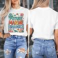 Future Marine Biologist Student Biology Teacher Kids Women's T-Shirt, Future Teacher Gifts, funny design