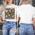 Growth Not Perfection Abstract Florals SPED Teacher Women's T-Shirt, funny design Growth Not Perfection Abstract Florals SPED Teacher Women's T-Shirt, funny design