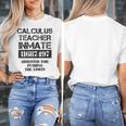 Halloween Calculus Teacher Prisoner Costume Women's T-Shirt, funny design Halloween Calculus Teacher Prisoner Costume Women's T-Shirt, funny design