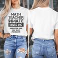 Halloween Math Teacher Prisoner Costume Women's T-Shirt, funny design Halloween Math Teacher Prisoner Costume Women's T-Shirt, funny design