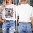 Halloween Skeleton Teacher I'Ll Just Wait Until It's Quiet Women's T-Shirt, funny design Halloween Skeleton Teacher I'Ll Just Wait Until It's Quiet Women's T-Shirt, funny design