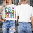 Happy Fri-Yay Friday Lovers Fun Teacher Life FriYay Weekend Women's T-Shirt, funny design Happy Fri-Yay Friday Lovers Fun Teacher Life FriYay Weekend Women's T-Shirt, funny design