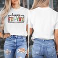 Happy Fri-Yay Friday Lovers Teacher Fri Yay Weekend Women's T-Shirt, funny design