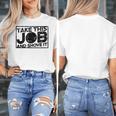 Take This Job And Shove It Teacher And Technician Work For Men Women Women's T-Shirt, funny design Take This Job And Shove It Teacher And Technician Work For Men Women Women's T-Shirt, funny design