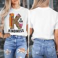 K Is For Kindness Unity Day Teacher Kids Women's T-Shirt, funny design