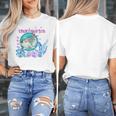 Kindergarten Teacher Dolphin Ocean Life Teaching Team Spirit Women's T-Shirt, funny design