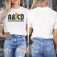 Lightning Pencil Rock'n Roll ABCD Teacher Back To School Kid Women's T-Shirt, funny design Lightning Pencil Rock'n Roll ABCD Teacher Back To School Kid Women's T-Shirt, funny design